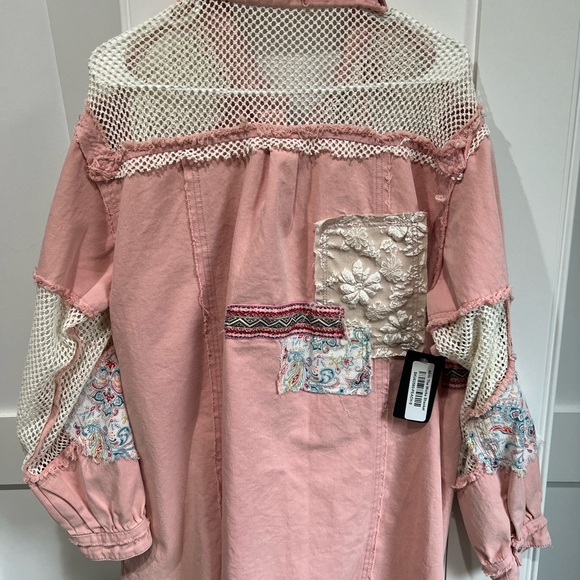 Pol Pink oversized small jacket. - Picture 4 of 5